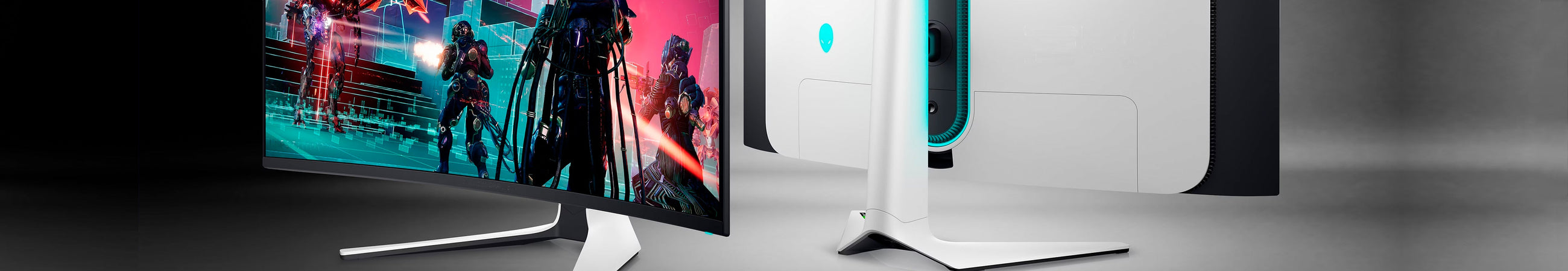 Monitores reacondicionados para profesionales con diseño moderno y pantalla curva, ideales para tareas exigentes
