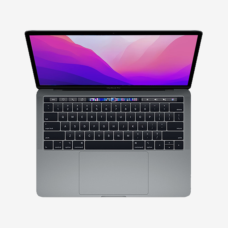 APPLE MACBOOK PRO A2159 / INTEL CORE I5 / 8GB RAM / SSD 256GB / PANTALLA 13" / MACOS 13.1 VENTURA / Estado estético "PRO LINE"