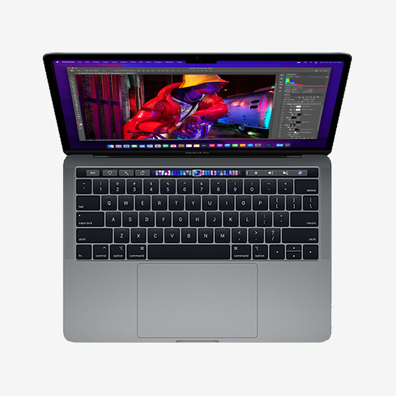 Apple Macbook Pro A2159 / Intel Core i5 8257u 1,4ghz / 8Gb ram / ssd 256Gb / Pantalla 13" / MacOS 13.1 Ventura / Estado estético "Pro Line"