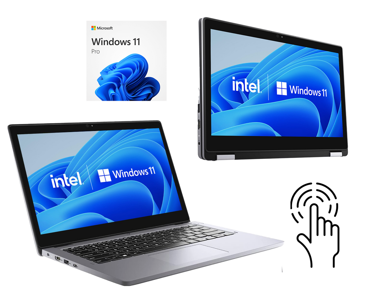 Dell Latitude 3310 2in1 ¡Táctil! 13 "i5-8365U, 8GB, SSD 256GB, Pro Line
