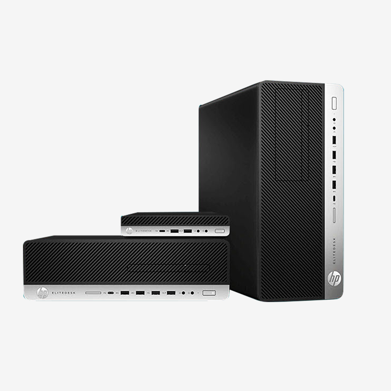 HP Elitedesk 800 G5 / Intel Core i5 9500 3ghz / 8Gb ram / ssd 256Gb + 1Tb / Win 11 Pro / Estado estético "Pro Line"