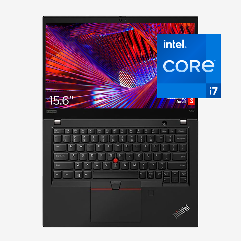 Lenovo Thinkpad X390 / Intel Core i7 8665u 1,9ghz / 16Gb ram / ssd 256Gb / Pantalla 13" / Win 11 Pro / Estado estético "Pro Line"