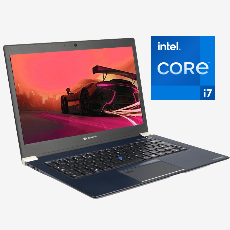 Toshiba Portege X30-F Dynabook ¡TÁCTIL! / Intel Core i7 8565u 1,8ghz / 8Gb ram / ssd 256Gb / Pantalla 13" / Win 11 Pro / Estado estético "Pro Line"