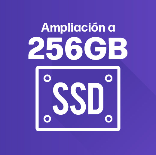 Ampliación a disco duro SSD de 250Gb - venta exclusiva con la compra de un portátil o cpu (se sustituirá por el disco actual)