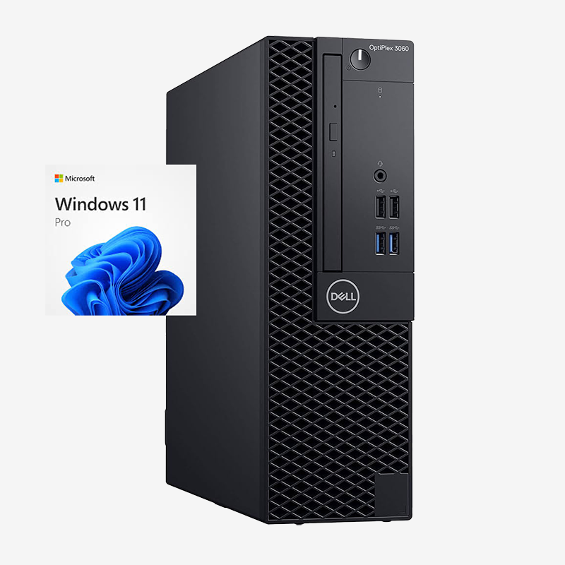 Dell Optiplex 3060 / Intel Core i5 8500 3ghz / 8Gb ram / ssd 256Gb / Win 11 Pro / Estado estético "Pro Max"