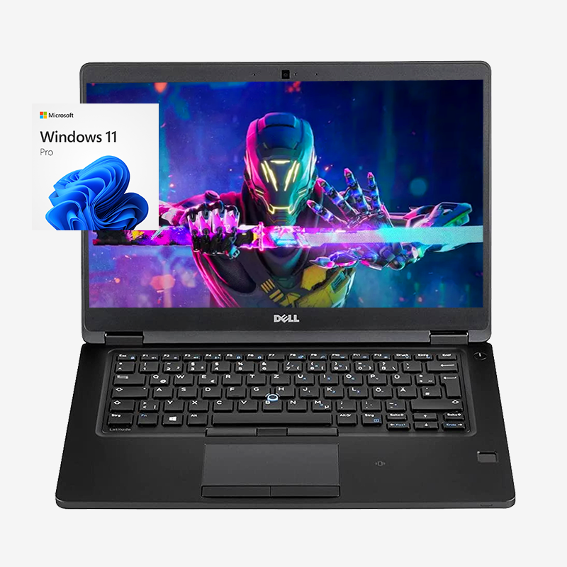 Dell Latitude 5490 / Intel Core i5 8350u 1,7ghz / 8Gb ram / ssd 256Gb / Pantalla 14" /  Win 11 Pro / Estado estético "Pro Line"