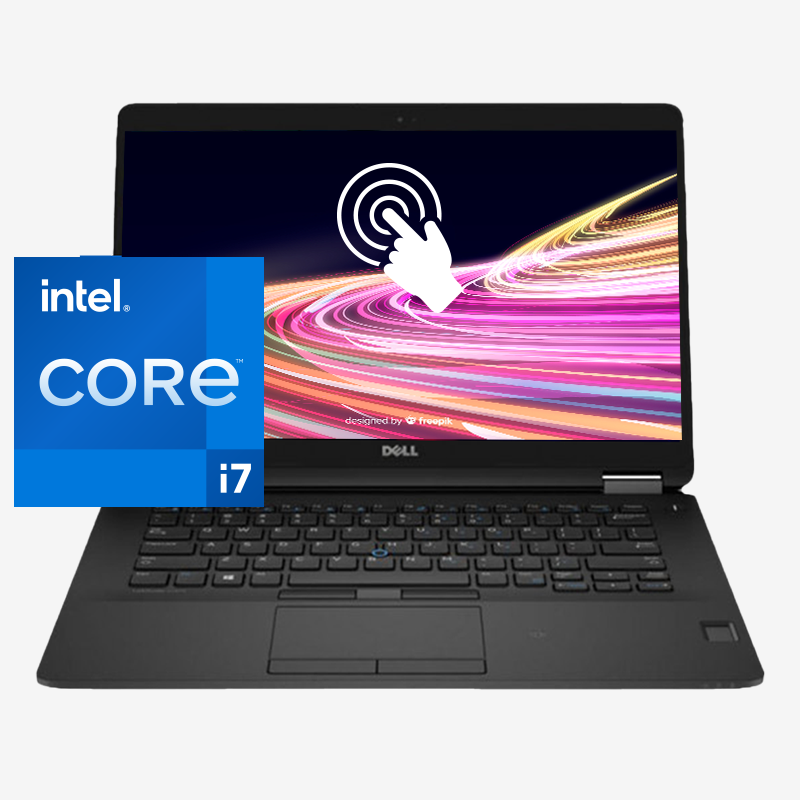 Dell Latitude 5400 ¡TÁCTIL! / Intel Core i7 8665u 1,9ghz / 16Gb ram / ssd 256Gb / Pantalla 14" Táctil / Win 10 Pro / Estado estético "Pro Line"