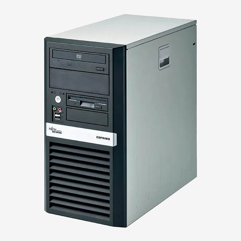 Fujitsu Esprimo P3510 / Intel Procesor 450 2,2ghz / 2Gb ram / 80 Sata / Win 7 Profesional / Estado estético "Pro Max"