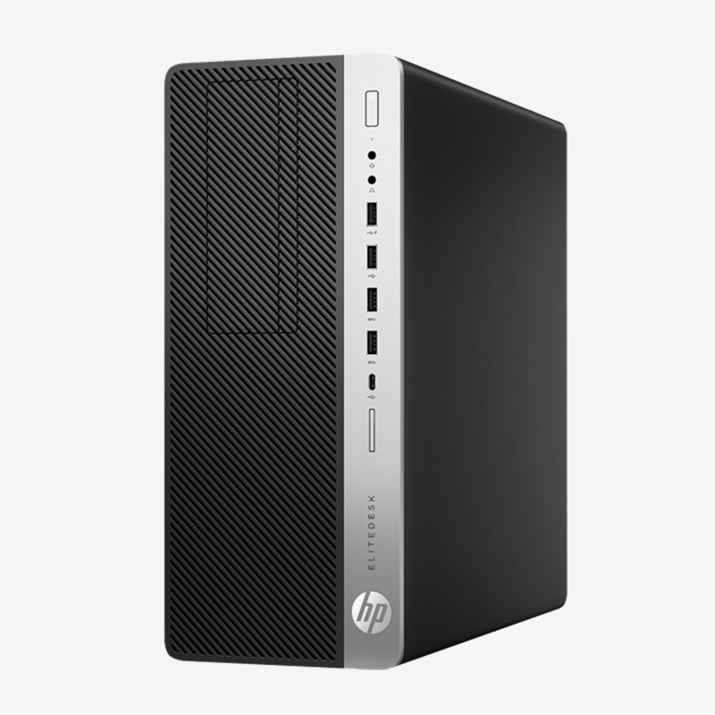 HP Elitedesk 800 G5 / Intel Core i5 9500 3ghz /  8Gb ram / ssd 256Gb + 1Tb / Win 11 Pro / Estado estético "Pro Line"