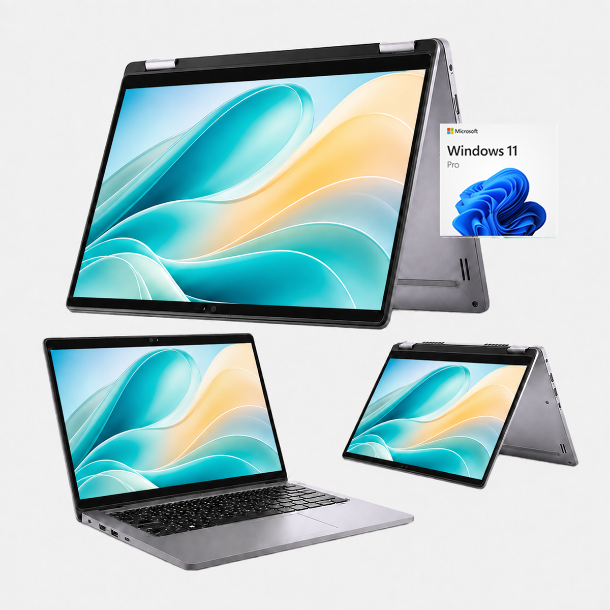 Dell Latitude 3310 2in1 ¡Táctil! 13 "i5-8265U, 8GB, SSD 256GB, Pro Line