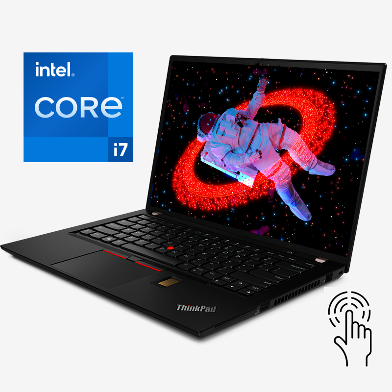 Lenovo Thinkpad T490S  ¡TÁCTIL! / Intel Core i7 8665u 1,9ghz / 16Gb ram / ssd 512Gb / Pantalla táctil 14" / Win 11 Pro / Estado estético "Pro"