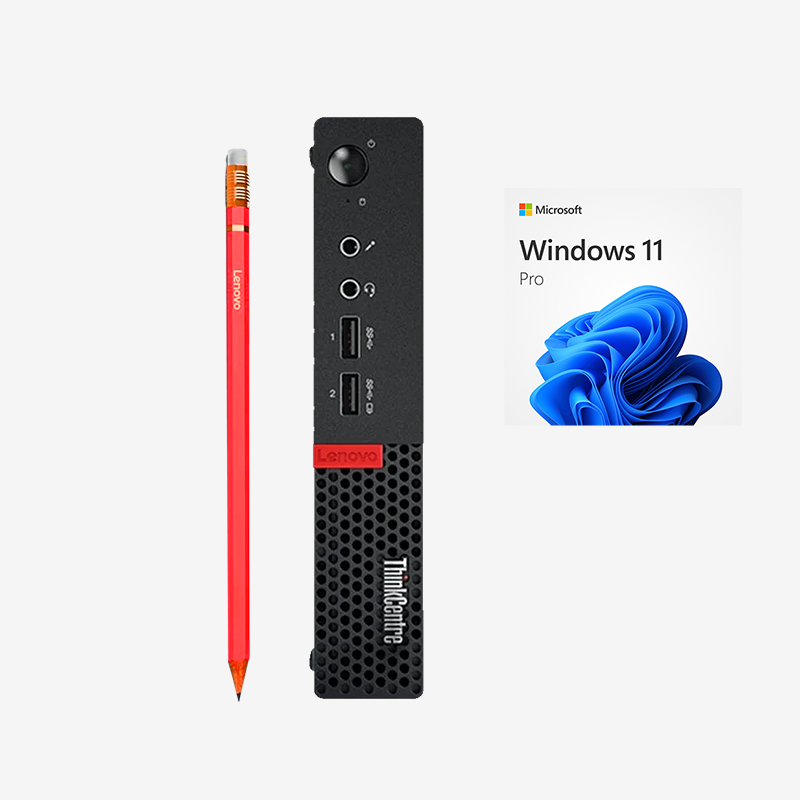 Lenovo ThinkCentre M920q Tiny i5-8500T, 8GB, SSD 256GB, Pro Line