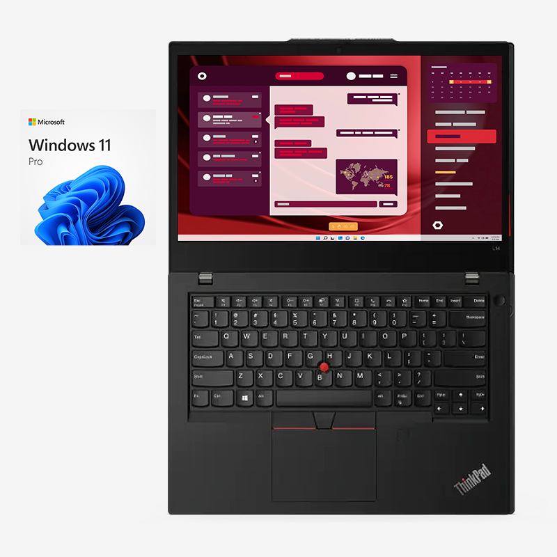 Lenovo Thinkpad L14 14" i5-10210U, 8GB, SSD 256GB, Pro Line