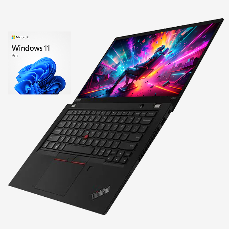 Lenovo Thinkpad X390 / Intel Core i5 8365u 1,6ghz / 8Gb ram / ssd 256Gb / Pantalla 13" / Win 11 Pro / Estado estético "Pro Line"