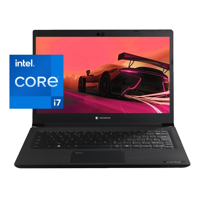 TOSHIBA PORTEGE A30-E / INTEL CORE I7 8550U 1,8GHZ / 8GB RAM / SSD 256GB / PANTALLA 13" / Estado estético "PRO LINE"