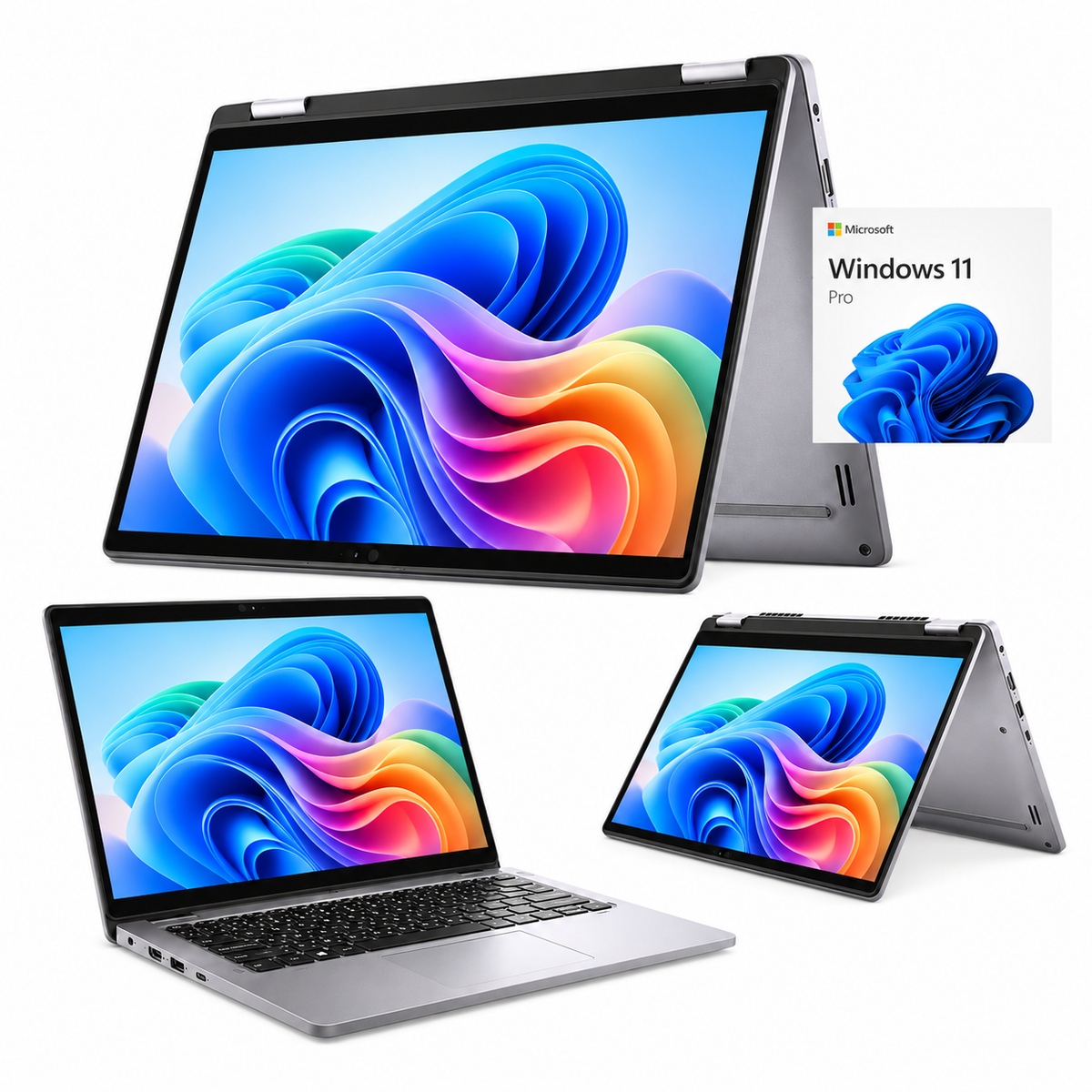 Dell Latitude 3310 2in1 ¡Táctil! 13 "i5-8265U, 8GB, SSD 256GB, Pro Line